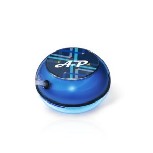 Compacte luchtbevochtiger met LED-verlicht logo
