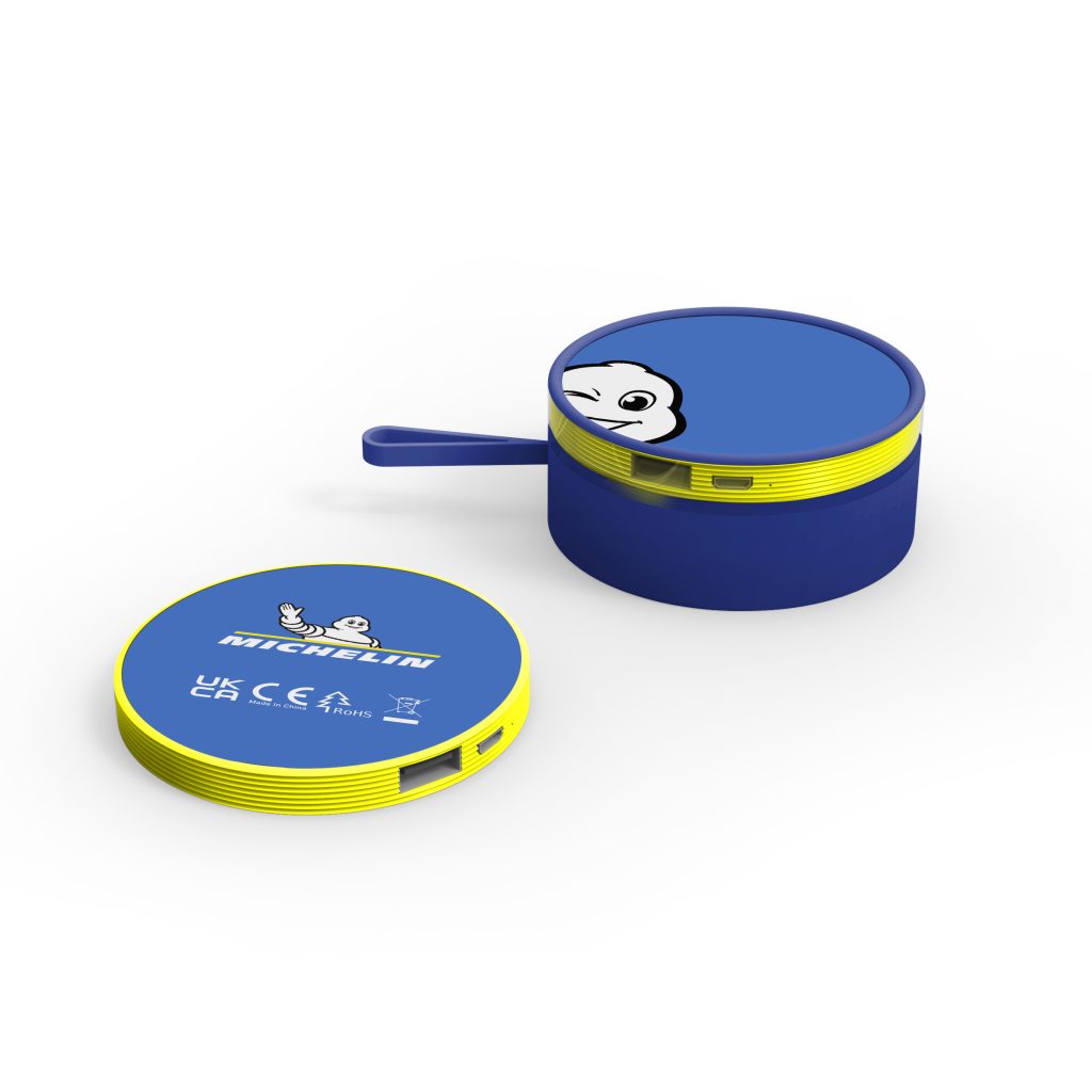 Draadloze oplader met LED-logo