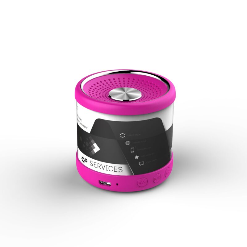 Bluetooth Speaker met LED-logo - Afbeelding 2