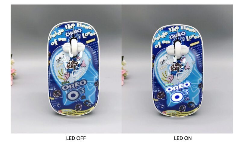 Draadloze Muis met LED-logo - Afbeelding 5