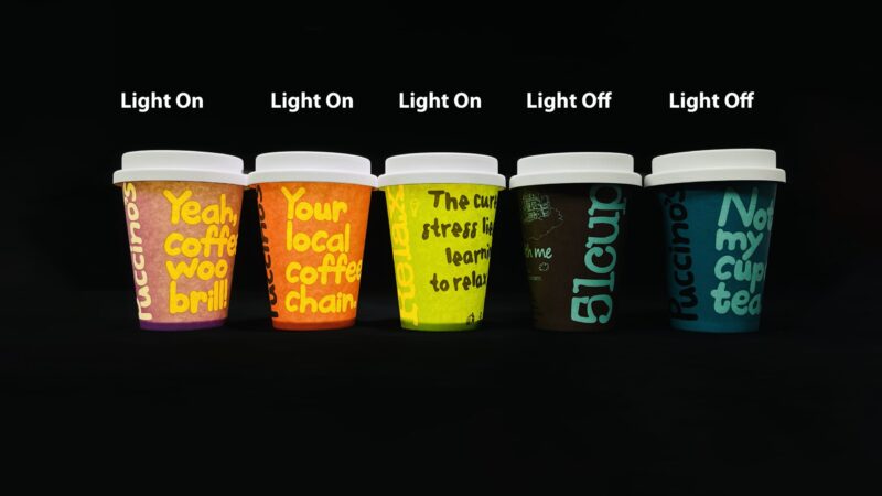 LED Papieren Bekerlamp - Afbeelding 4
