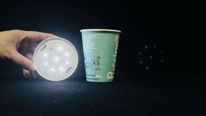 LED Papieren Bekerlamp - Afbeelding 6