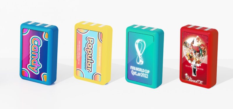 Draadloze Powerbank met Ingebouwde Kabels
