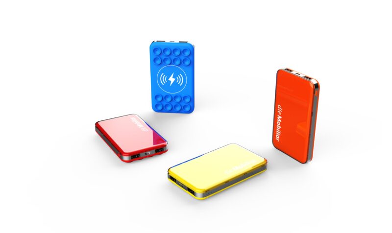 Draadloze powerbank met zuignappen - Afbeelding 3