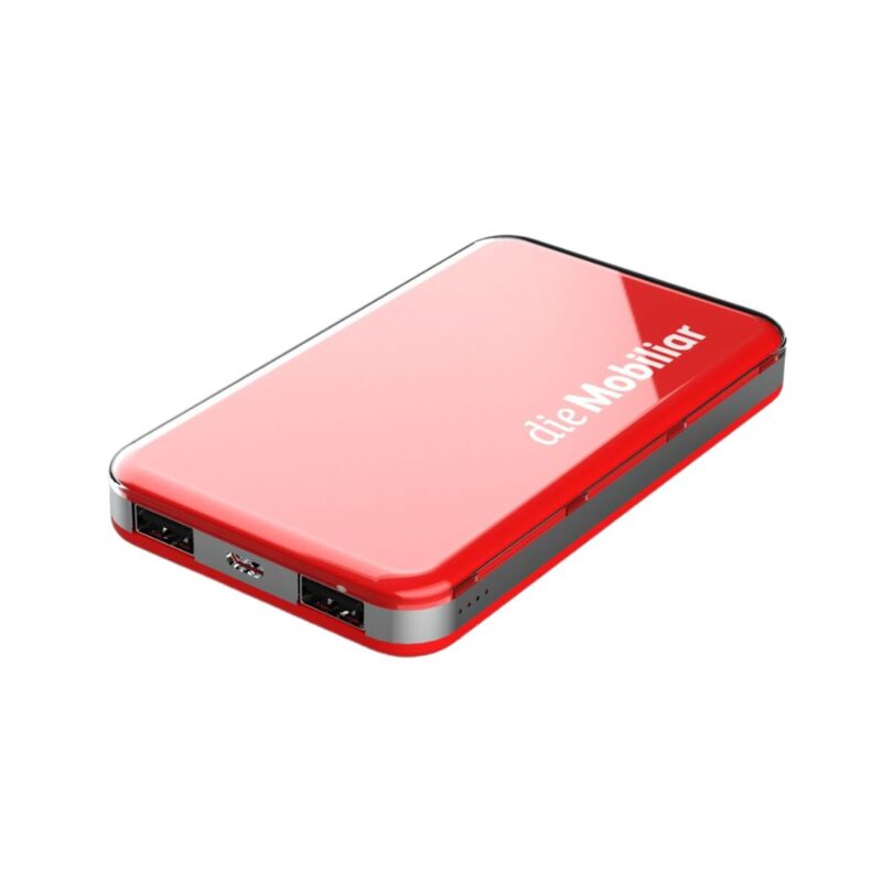 Draadloze powerbank met zuignappen