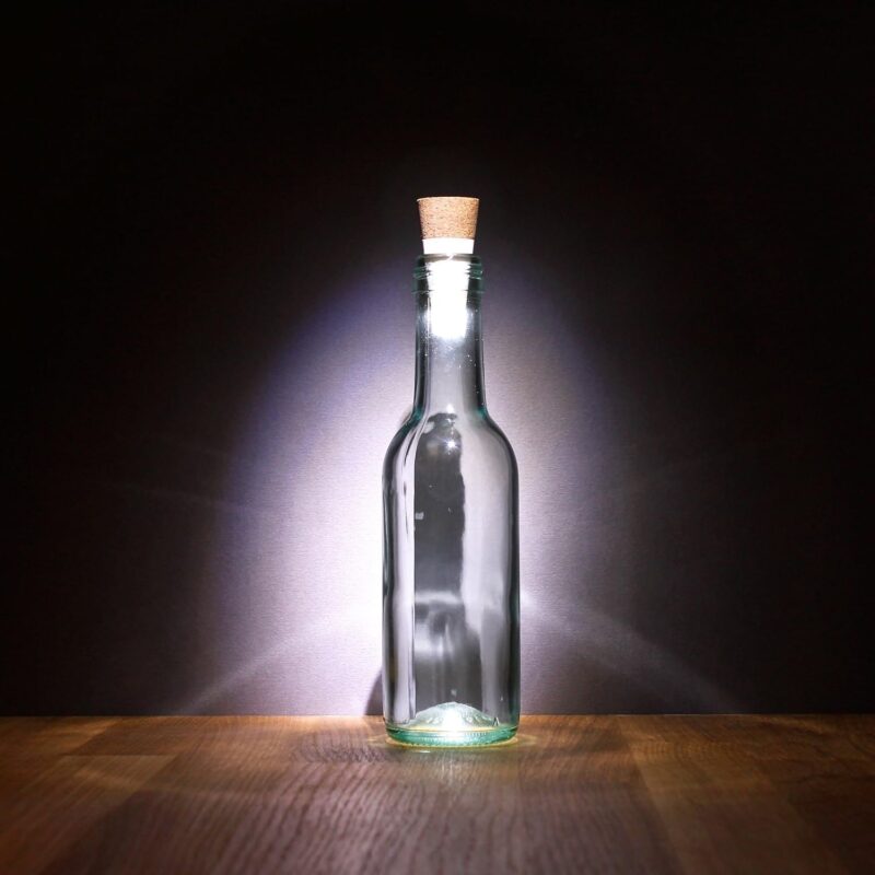 Fles LED-lampje custom-made