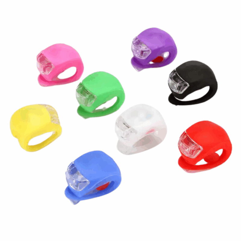 Custom-made siliconen fietslampjes - Afbeelding 2